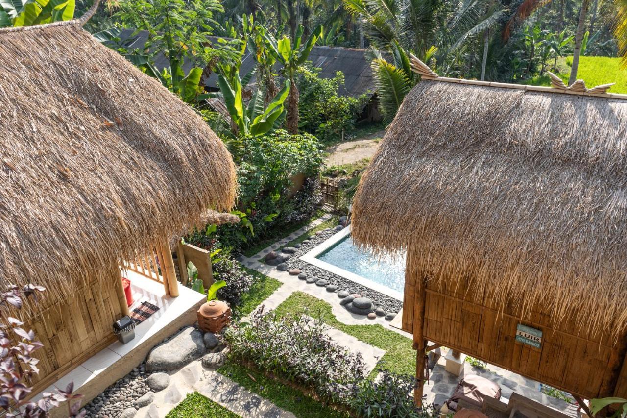 Bali Bamboo Jungle Huts And Hostel Tampaksiring Eksteriør billede