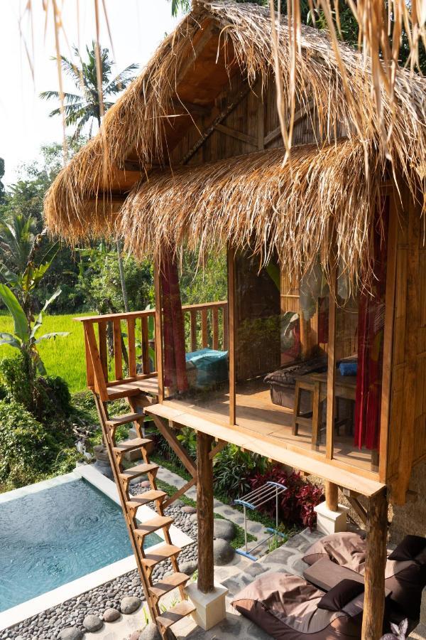 Bali Bamboo Jungle Huts And Hostel Tampaksiring Eksteriør billede